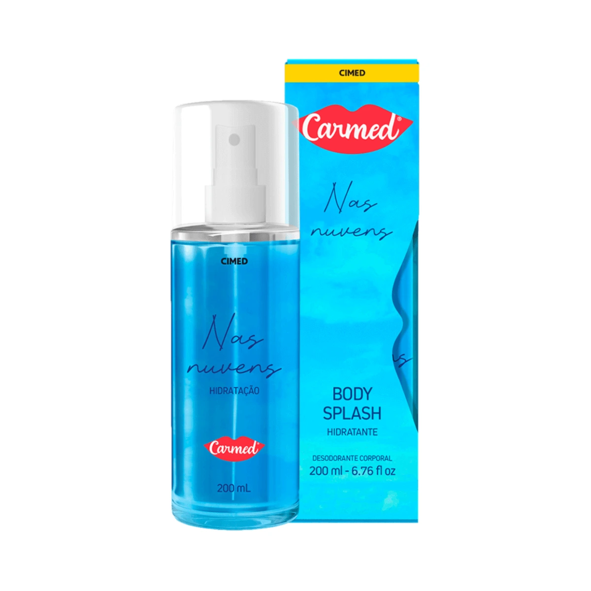 BODY SPLASH CARMED NAS NUVENS 200ML — Carmed | Farmácia Resyla