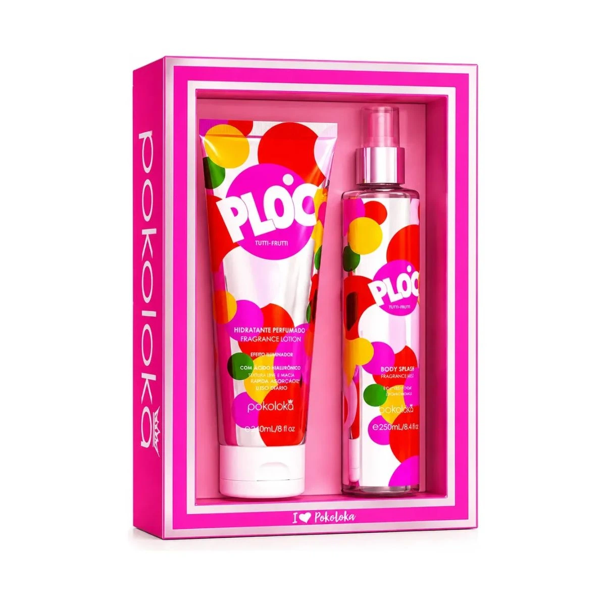 KIT POKOLOKA PLOC BODY SPLASH E HIDRATANTE CORPORAL — Pokoloka | Farmácia Resyla