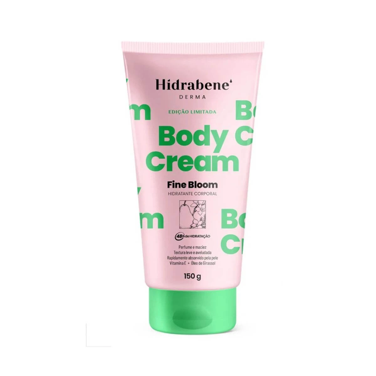 HIDRATANTE HIDRABENE BODY CREAM FINE BLOOM 150G — Hidrabene | Farmácia Resyla