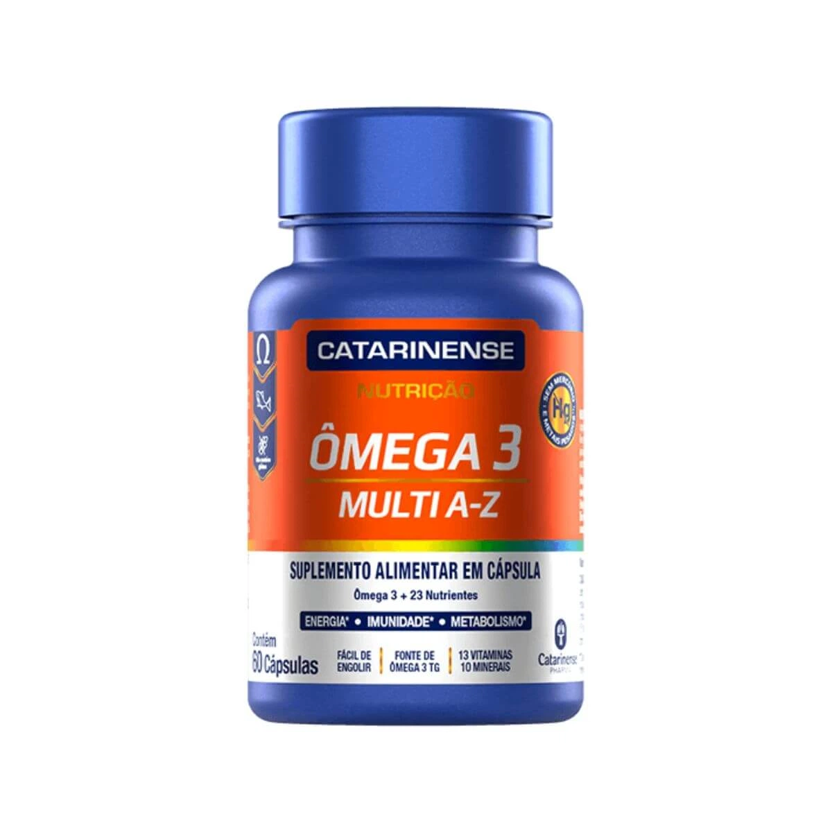 OMEGA 3 MULTI AZ 60CAPS - CATARINENSE — Catarinense | Farmácia Resyla