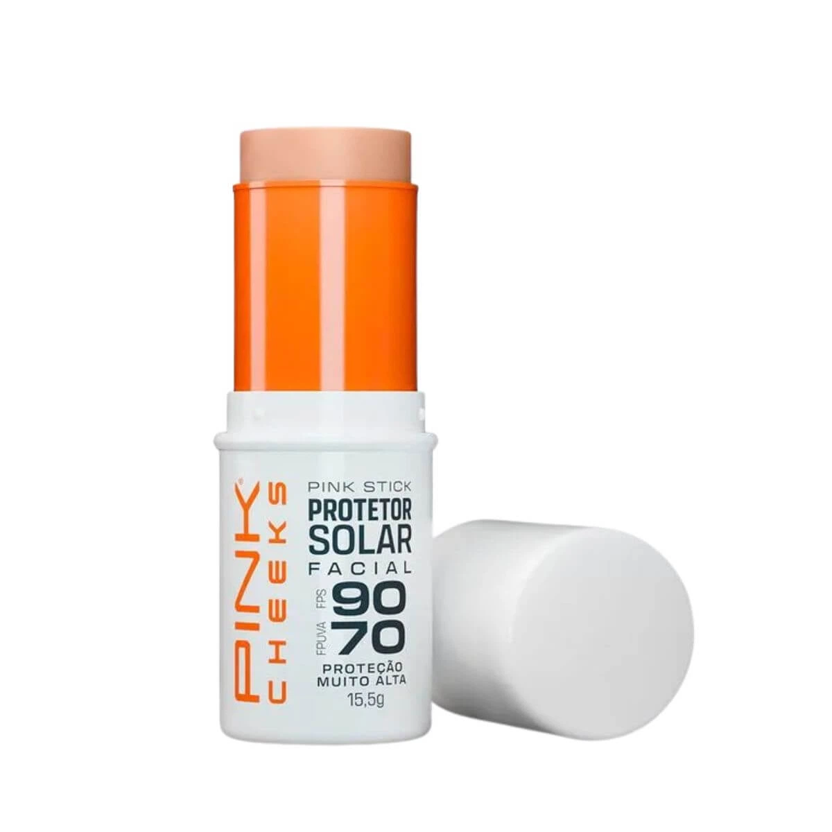 PROTETOR SOLAR STICK PINK CHEEKS FPS90 FPUVA70 COR 15KM — Pink Cheeks | Farmácia Resyla
