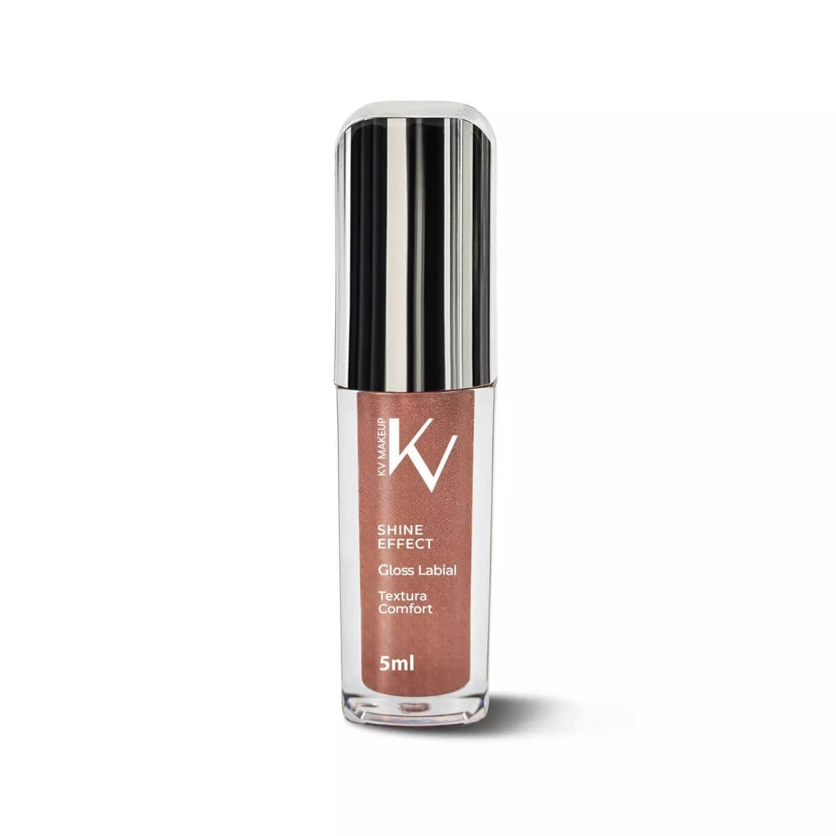 GLOSS LABIAL KV MAKEUP SHINE EFFECT ESCARLATE 5ML — KV | Farmácia Resyla