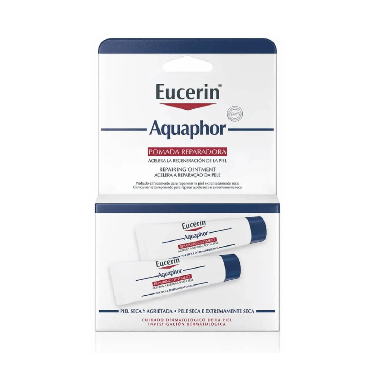 KIT HIDRATANTE REPARADOR LABIAL EUCERIN AQUAPHOR 2 UNIDADES DE 10G — Eucerin | Farmácia Resyla