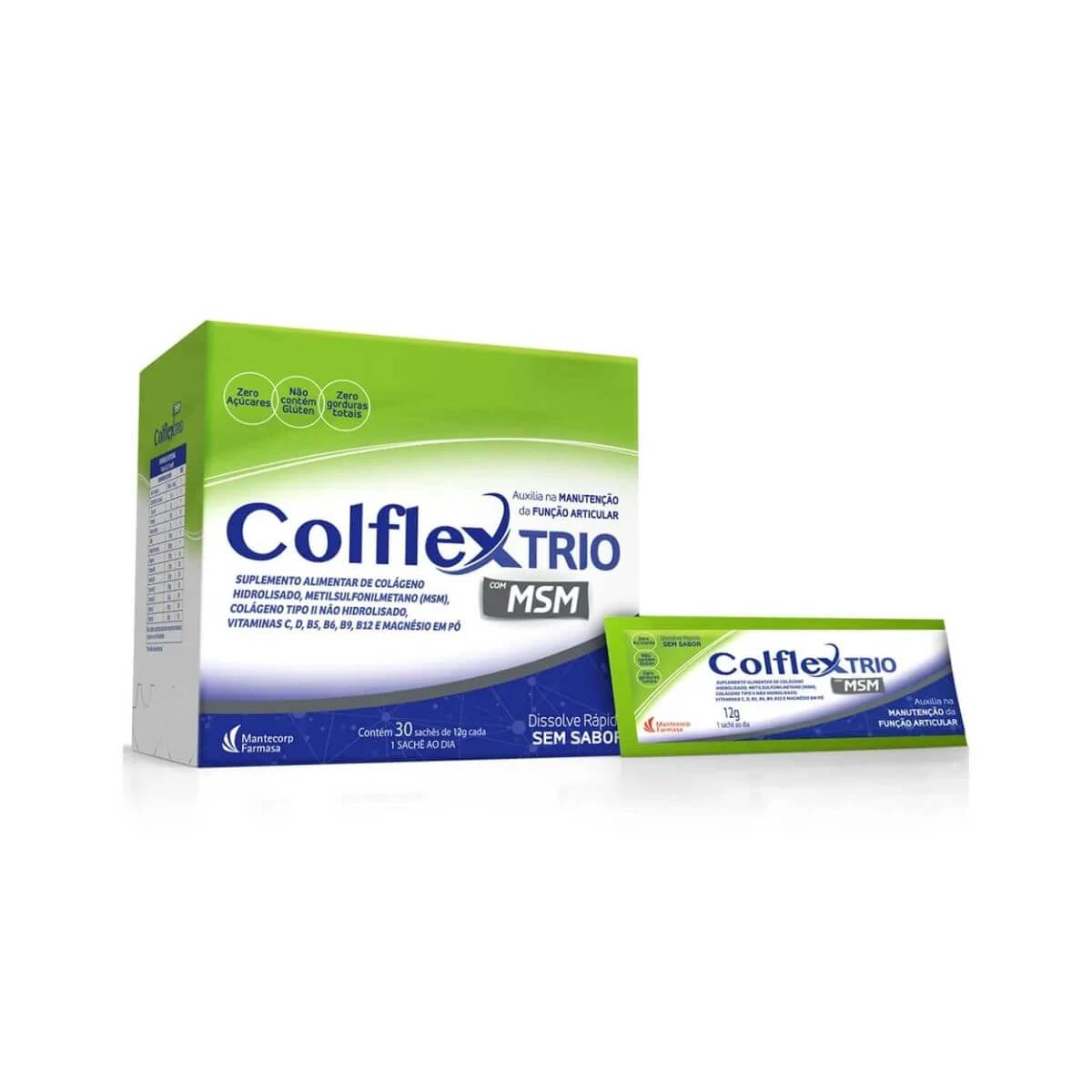 COLFLEX TRIO 30 SACHÊS DE 12G - HYPERMARCAS — Hypermarcas | Farmácia Resyla