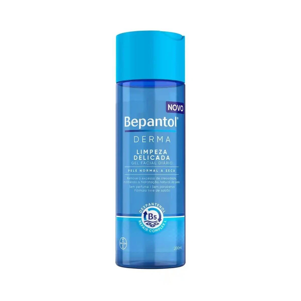 GEL DE LIMPEZA FACIAL BEPANTOL DERMA 200ML — Bepantol | Farmácia Resyla