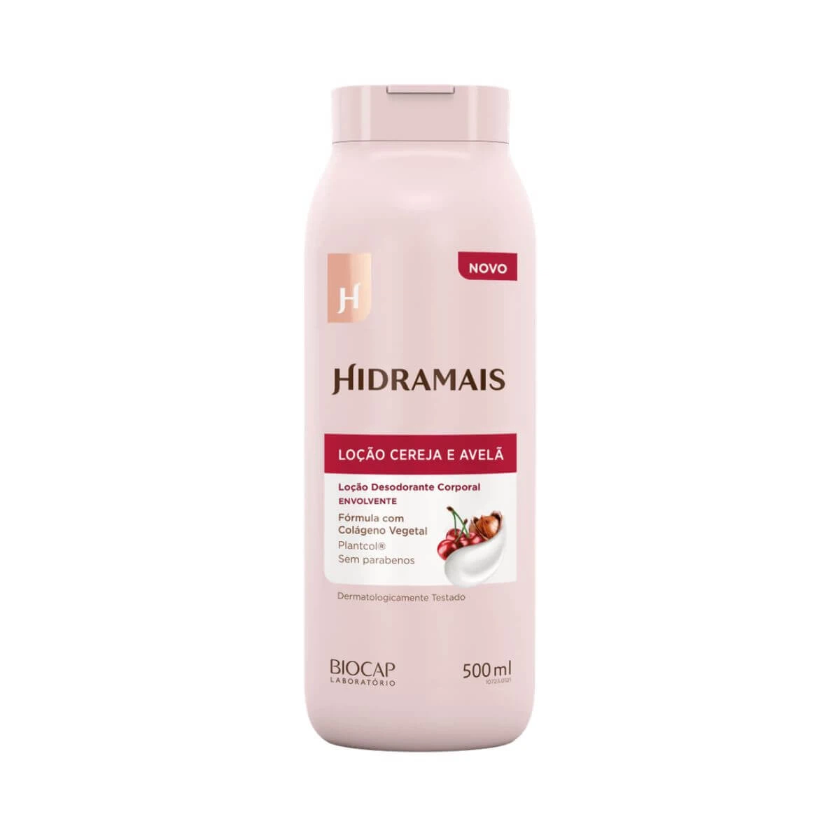LOÇÃO HIDRATANTE HIDRAMAIS CEREJA E AVELÃ 500ML — Hidramais | Farmácia Resyla