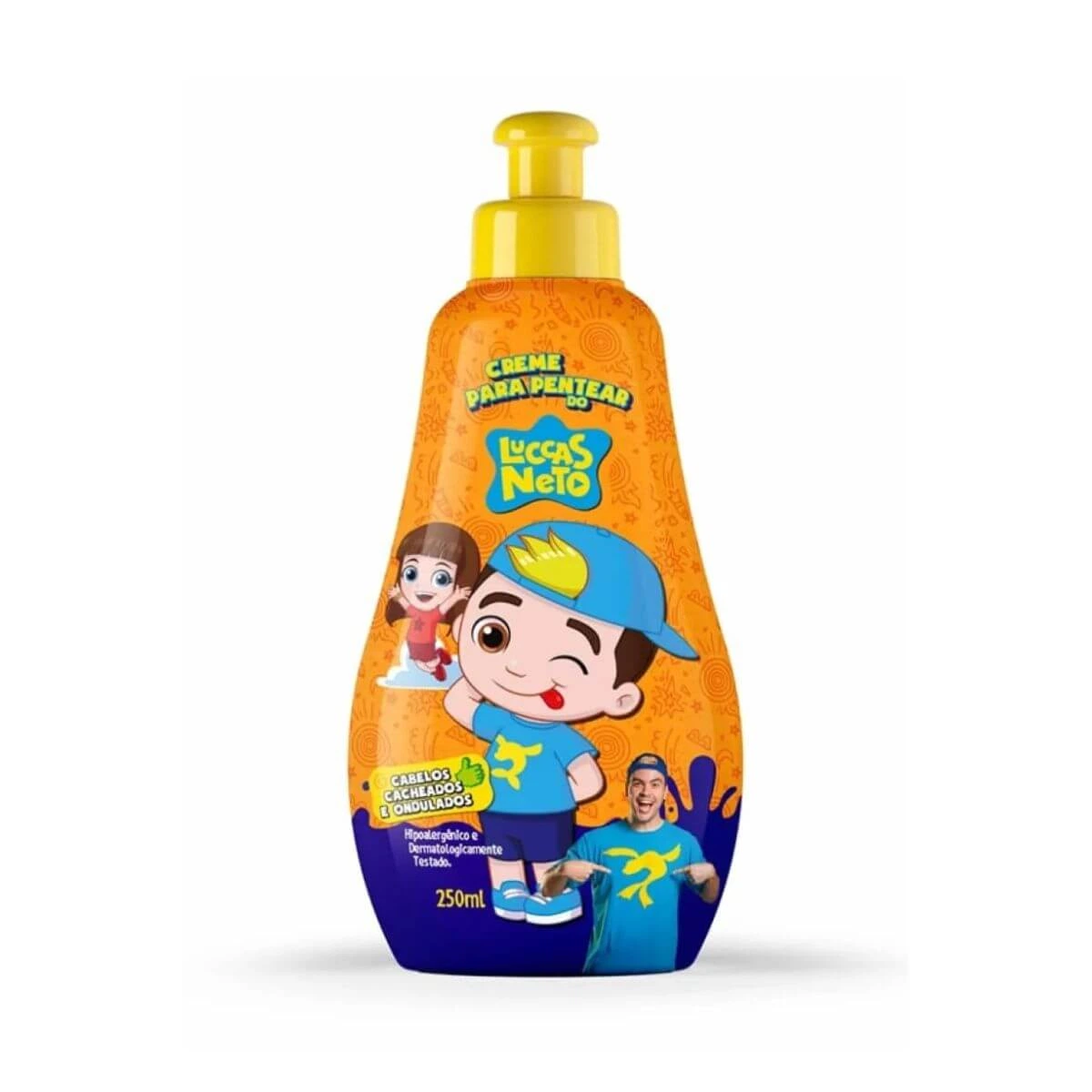 CREME DE PENTEAR LUCCAS NETO CACHEADOS E ONDULADOS 260ML — Cia da Natureza | Farmácia Resyla