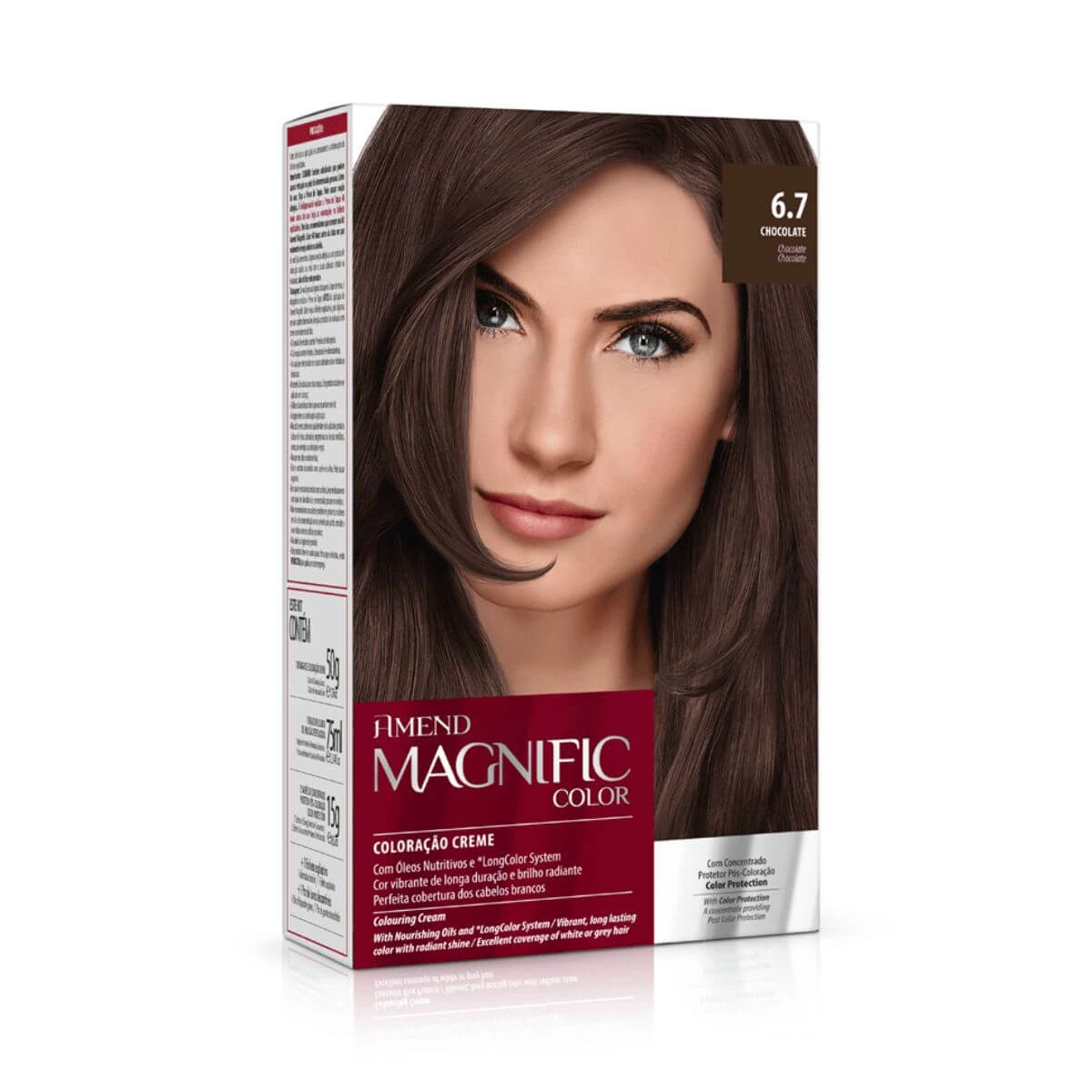 TINTA AMEND MAGNIFIC COLOR 6.7 CHOCOLATE — Amend | Farmácia Resyla