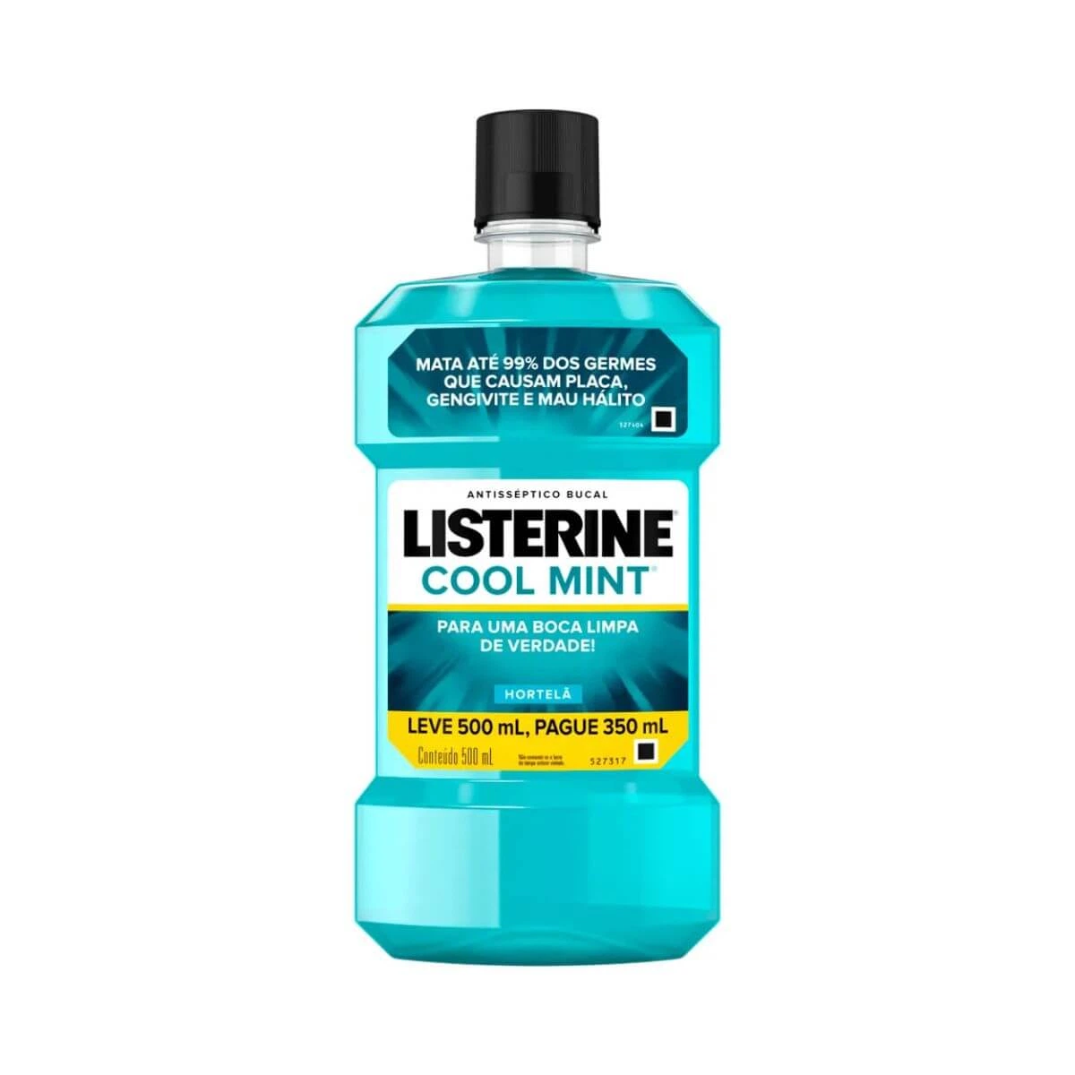 ENXAGUANTE BUCAL LISTERINE COOL MINT 500ML — Listerine | Farmácia Resyla