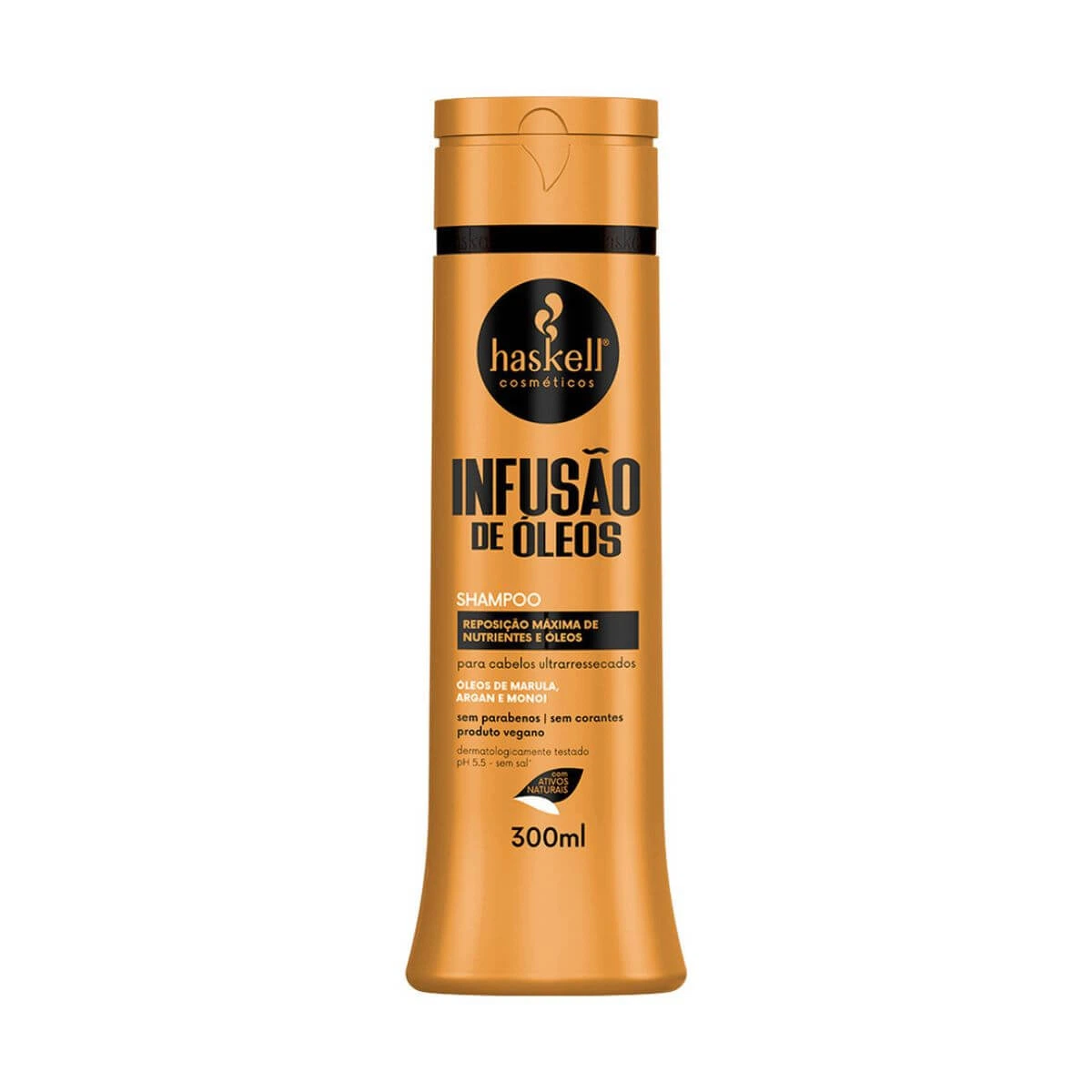 SHAMPOO HASKELL INFUSÃO DE ÓLEOS 300ML — Haskell | Farmácia Resyla