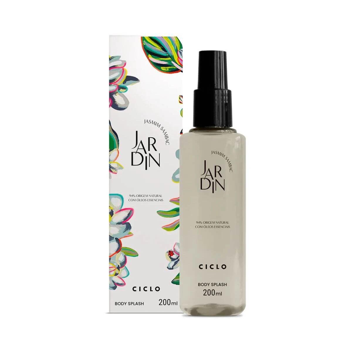 BODY SPLASH CICLO JARDIN JASMIM SAMBAC 200ML — Ciclo | Farmácia Resyla