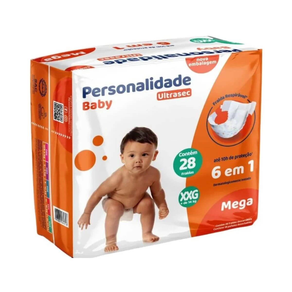 FRALDA PERSONALIDADE MEGA XXG C/28UN — Personalidade | Farmácia Resyla