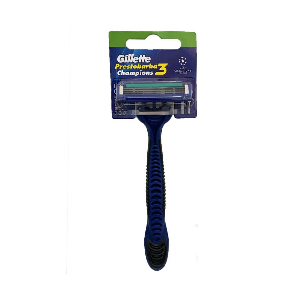 APARELHO DE BARBEAR GILLETTE PRESTOBARBA CHAMPIONS 3 1UN — Gillette | Farmácia Resyla
