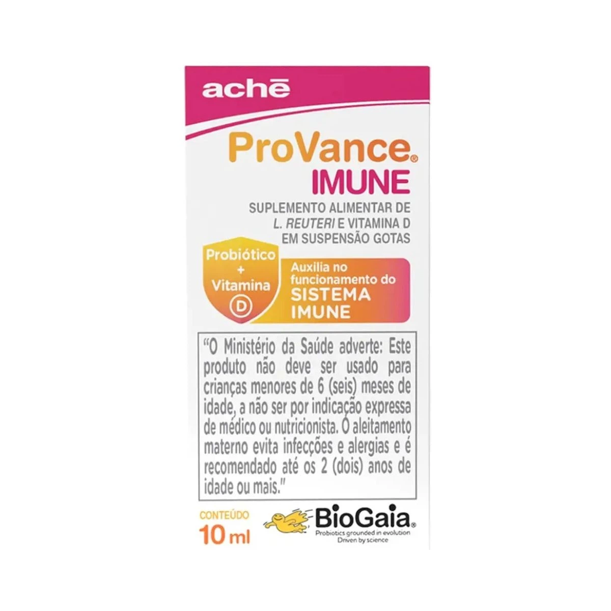 SUPLEMENTO ALIMENTAR PROVANCE IMUNE GOTAS 10ML - ACHE — Ache | Farmácia Resyla