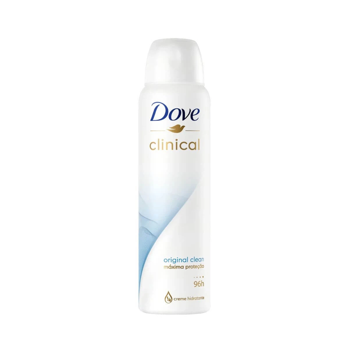DESODORANTE ANTITRANSPIRANTE AEROSOL DOVE CLINICAL ORIGINAL CLEAN FEMININO 150ML — Dove | Farmácia Resyla