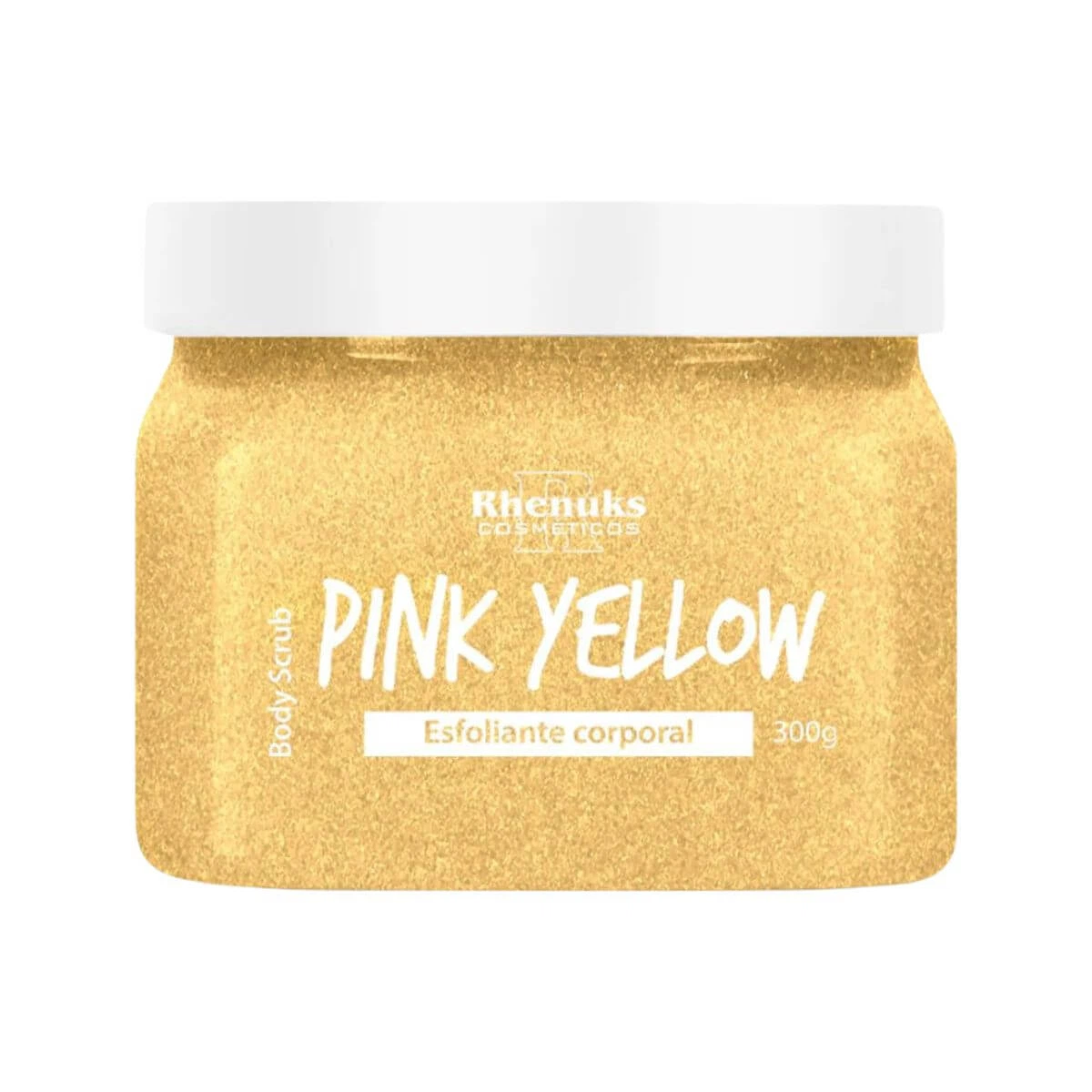 ESFOLIANTE RHENUKS PINK YELLOW BODY SCRUB 300G — Rhenuks | Farmácia Resyla