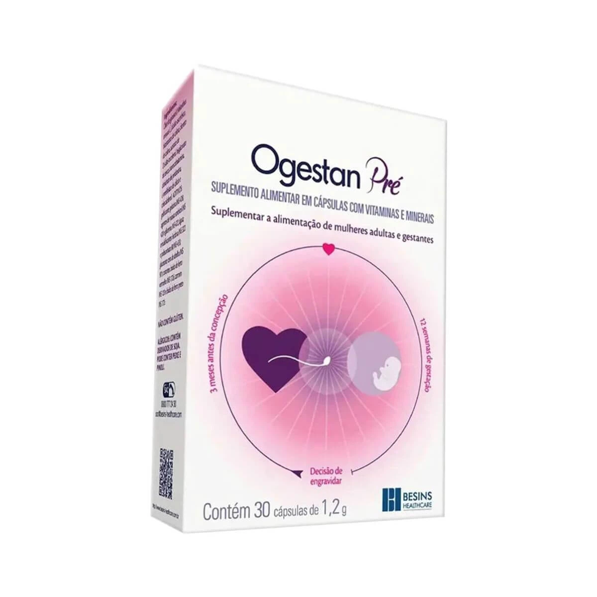 OGESTAN PRE 30 CÁPSULAS - BESINS HEALTHCARE — Besins | Farmácia Resyla