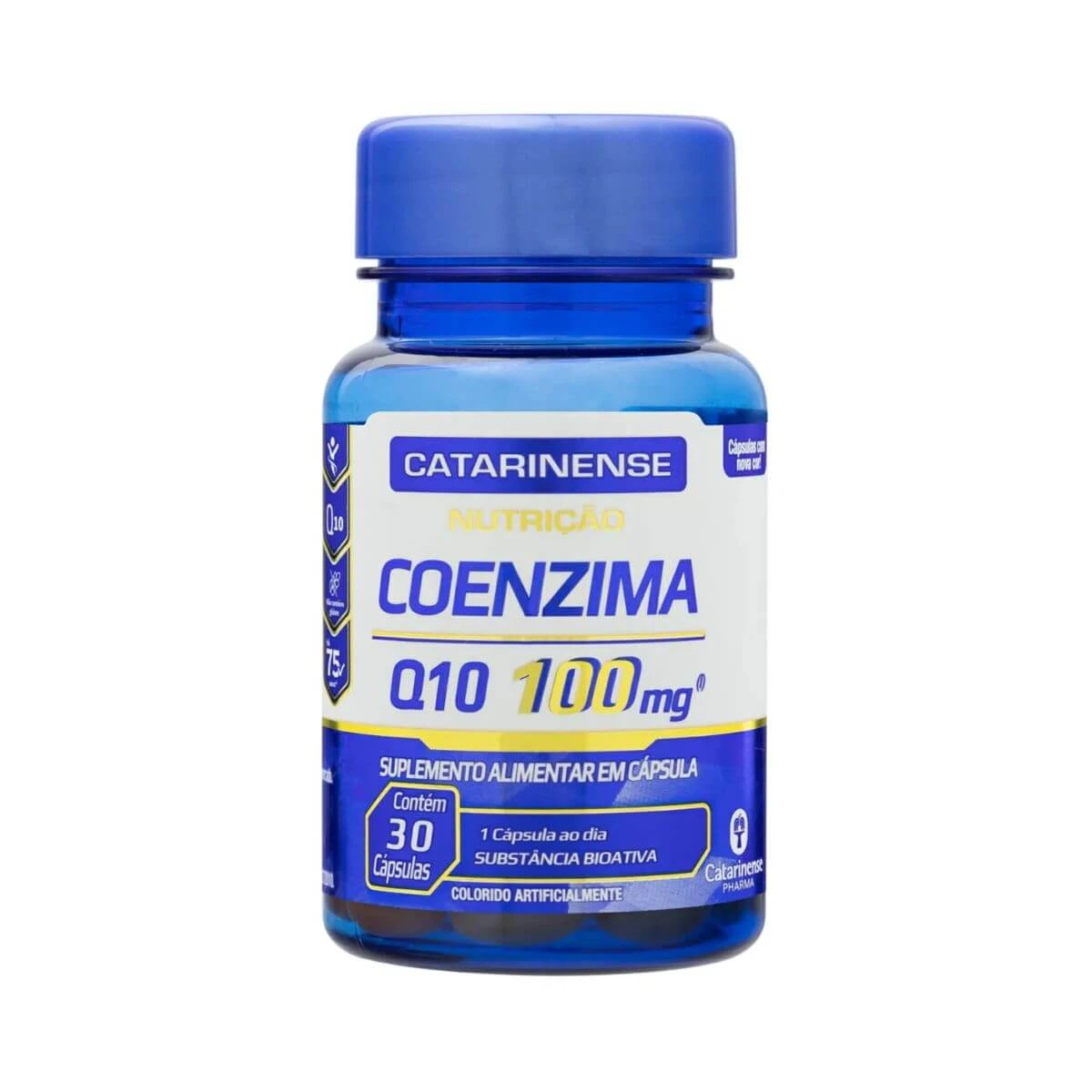 COENZIMA Q10 NUTRIÇÃO 100MG 30 CÁPSULAS - CATARINENSE — Catarinense | Farmácia Resyla