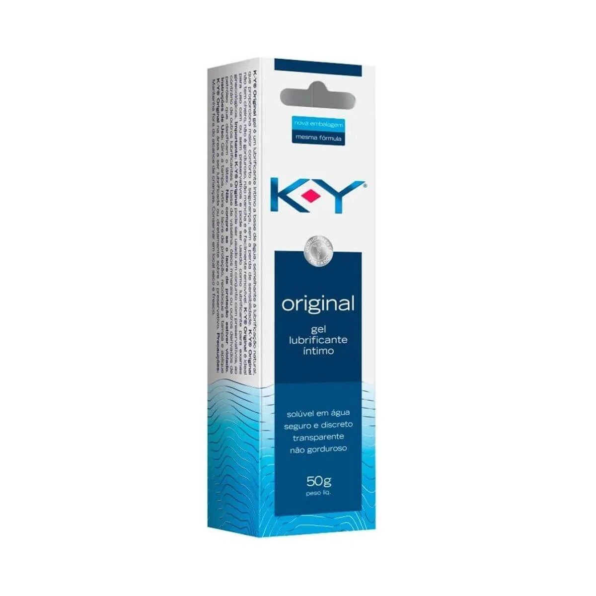 K-Y GEL LUBRIFICANTE ÍNTIMO 50G - J&J — Johnsons & Johnsons | Farmácia Resyla