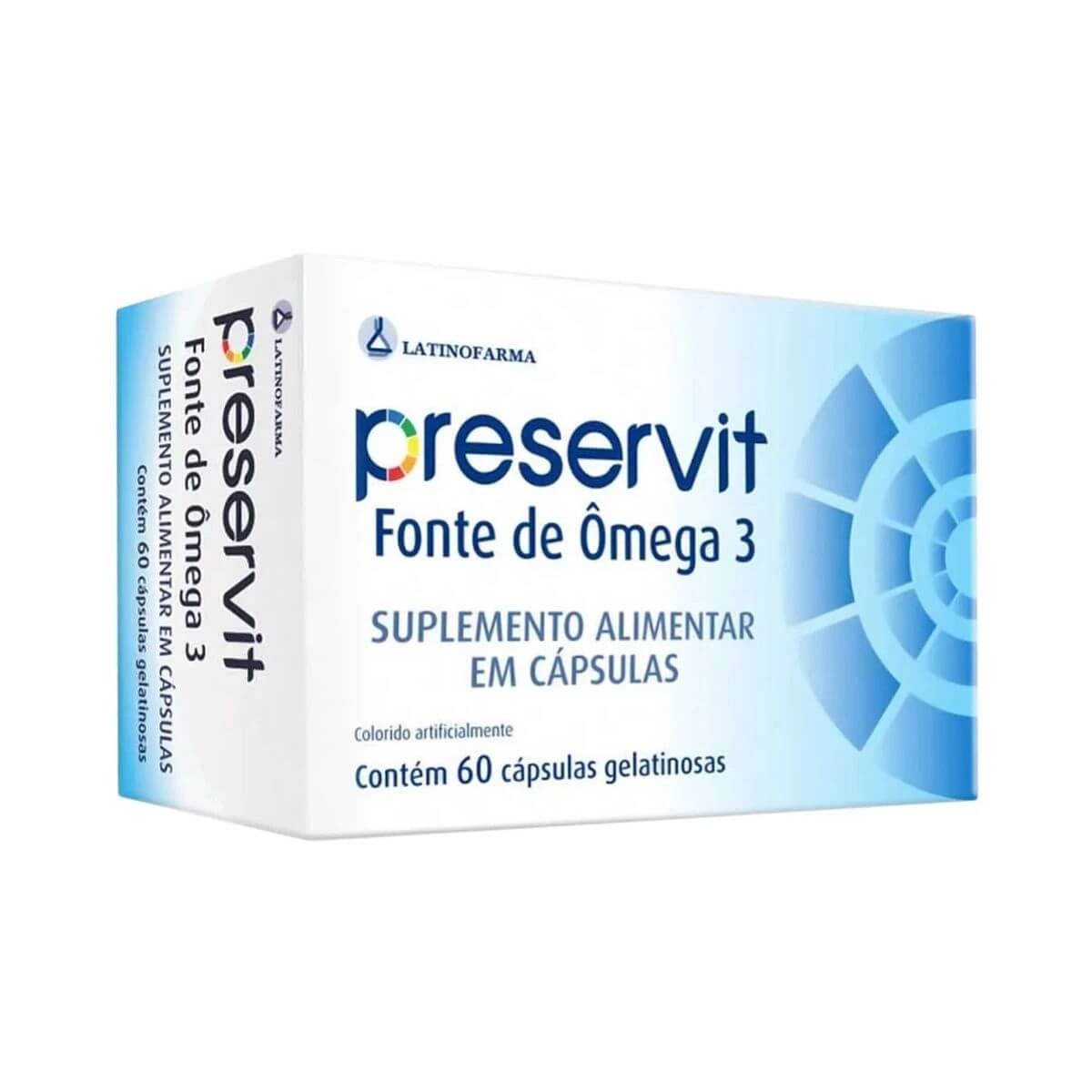 SUPLEMENTO ALIMENTAR PRESERVIT 60 CÁPSULAS - LATINOFARMA — Latinofarma | Farmácia Resyla