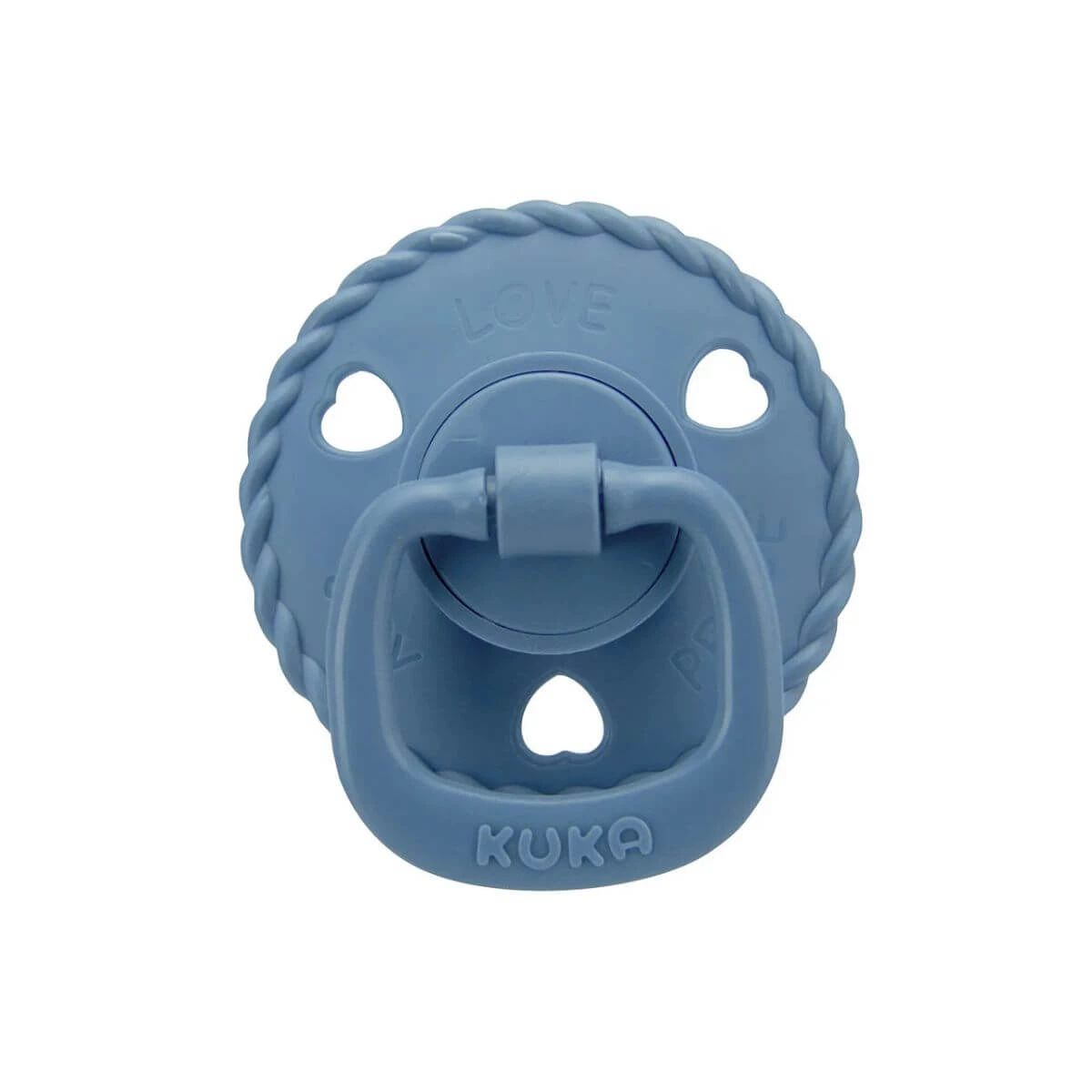 CHUPETA KUKA CLASSIC BICO REDONDO +6 MESES 2491 AZUL — Kuka | Farmácia Resyla
