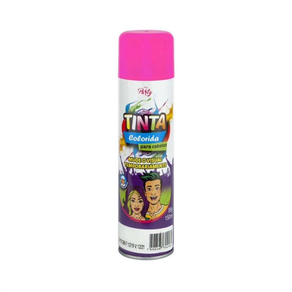 TINTA SPRAY PARA CABELO TEMPORÁRIA MY PARTY COR PINK 150ML — My Party | Farmácia Resyla