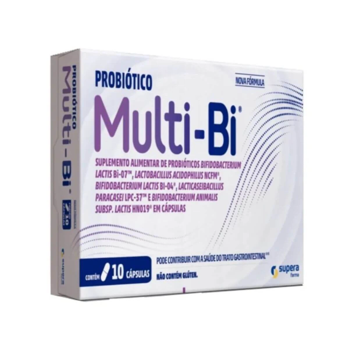 PROBIÓTICO MULTI-BI 495MG 10 CÁPSULAS - SUPERA — Supera | Farmácia Resyla