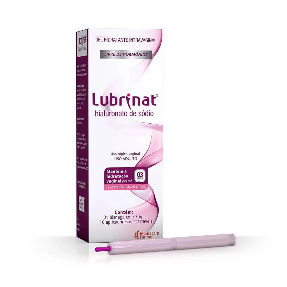 LUBRINAT GEL HIDRATANTE INTRAVAGINAL 30G + 10 APLICADORES - HYPERMARCAS — Hypermarcas | Farmácia Resyla