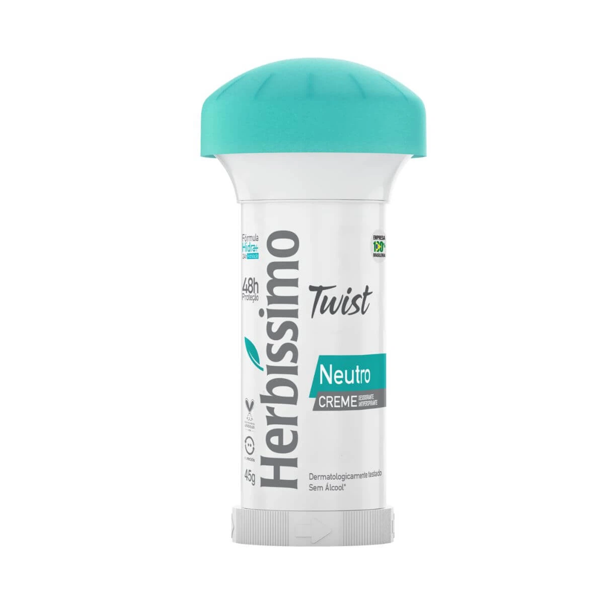 DESODORANTE ANTITRANSPIRANTE STICK CREME HERBÍSSIMO NEUTRO 45G — Herbíssimo | Farmácia Resyla