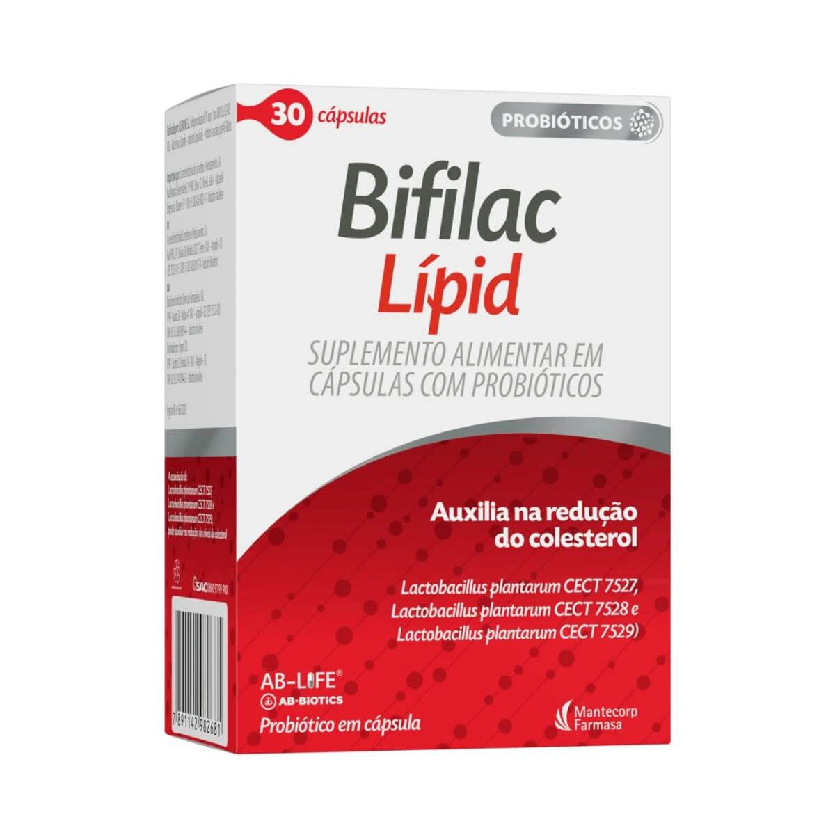 BIFILAC LÍPID 30 CÁPSULAS - MANTECORP — MANTECORP | Farmácia Resyla