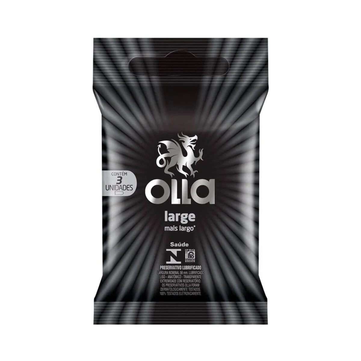PRESERVATIVO OLLA LARGE 3UN — Olla | Farmácia Resyla