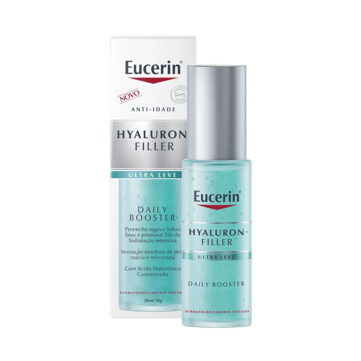 GEL HIDRATANTE FACIAL EUCERIN HYALURON-FILLER DAILY BOOSTER 30ML — Eucerin | Farmácia Resyla