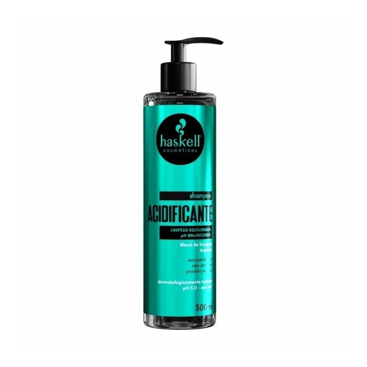 SHAMPOO ACIDIFICANTE LIMPEZA EQUILIBRADA 300ML - HASKELL — Haskell | Farmácia Resyla