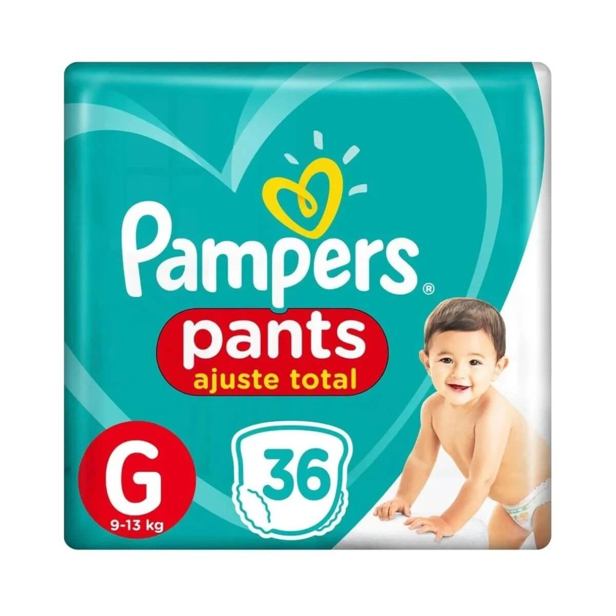 FRALDA PAMPERS PANTS MEGA G C/36UN — Pampers | Farmácia Resyla