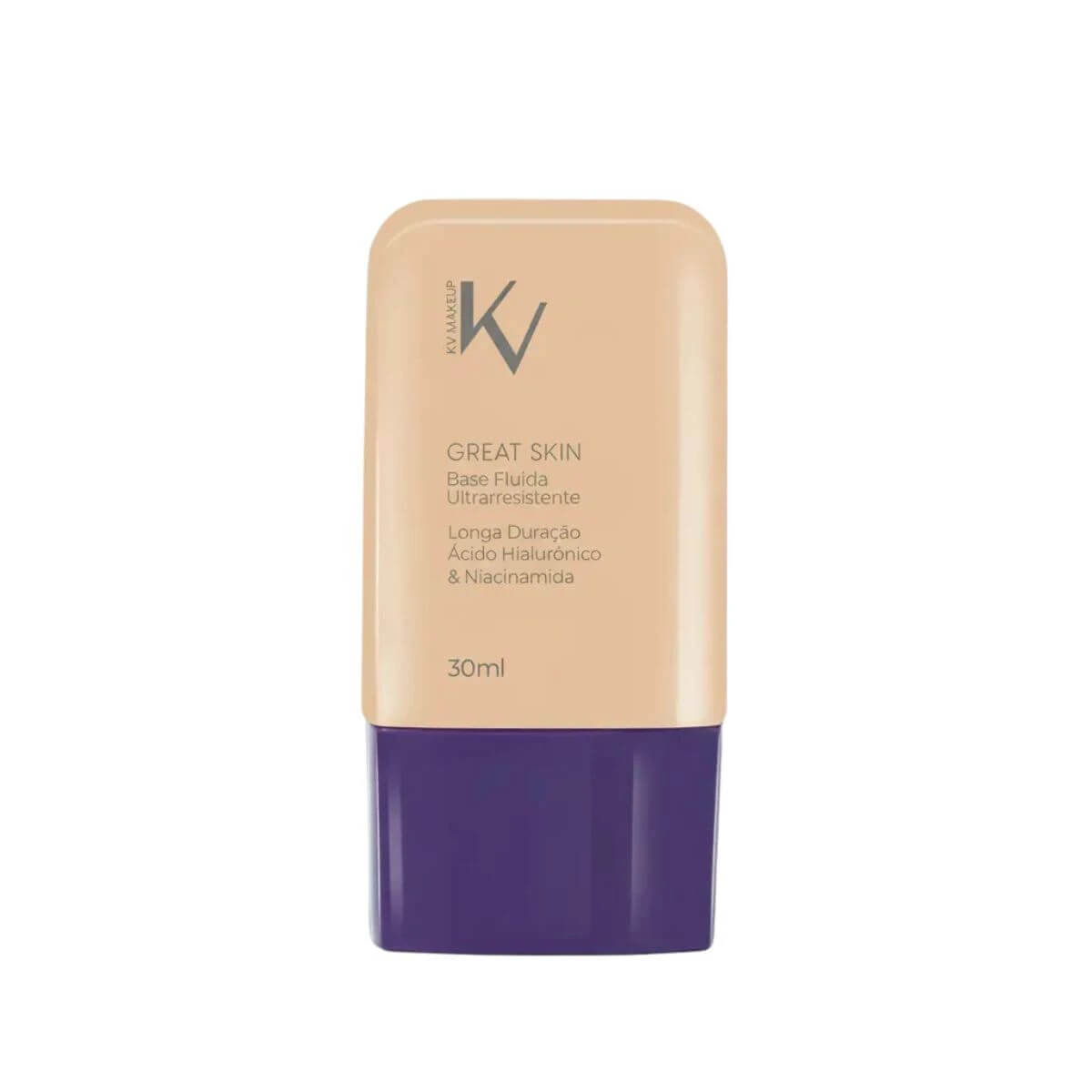 BASE FLUIDA KV MAKEUP GREAT SKIN COR 4.0 30ML — KV | Farmácia Resyla