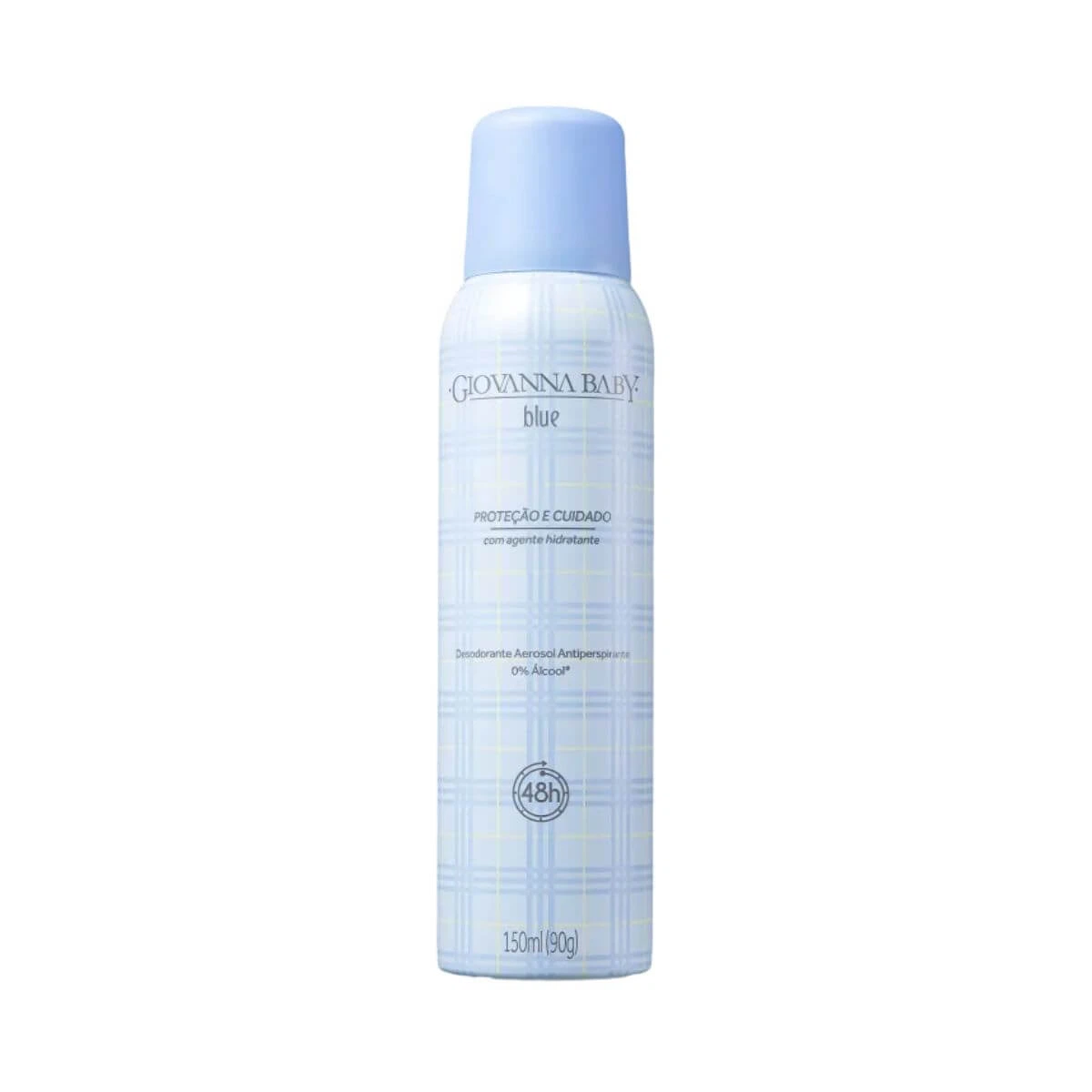 DESODORANTE ANTITRANSPIRANTE AEROSOL GIOVANNA BABY BLUE FEMININO 150ML — Giovanna Baby | Farmácia Resyla