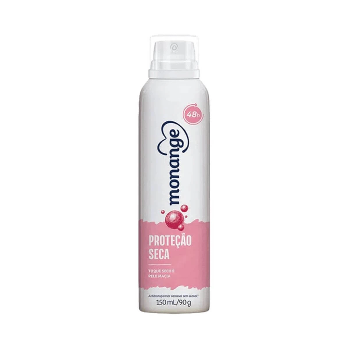 DESODORANTE ANTITRANSPIRANTE AEROSOL MONANGE PROTEÇÃO SECA FEMININO 150ML — Monange | Farmácia Resyla
