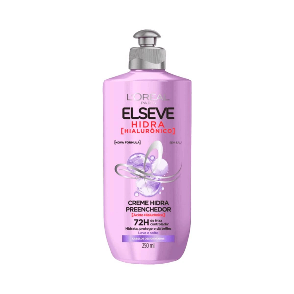CREME DE PENTEAR ELSEVE HIDRA HIALURÔNICO 250ML — Elseve | Farmácia Resyla