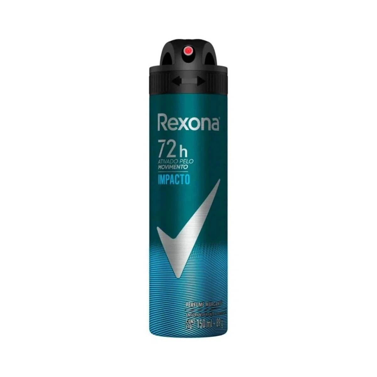 DESODORANTE ANTITRANSPIRANTE AEROSOL REXONA MEN IMPACTO MASCULINO 150ML — Rexona | Farmácia Resyla