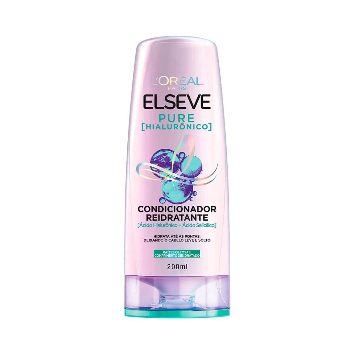 CONDICIONADOR ELSEVE PURE HIALURÔNICO 200ML — Elseve | Farmácia Resyla