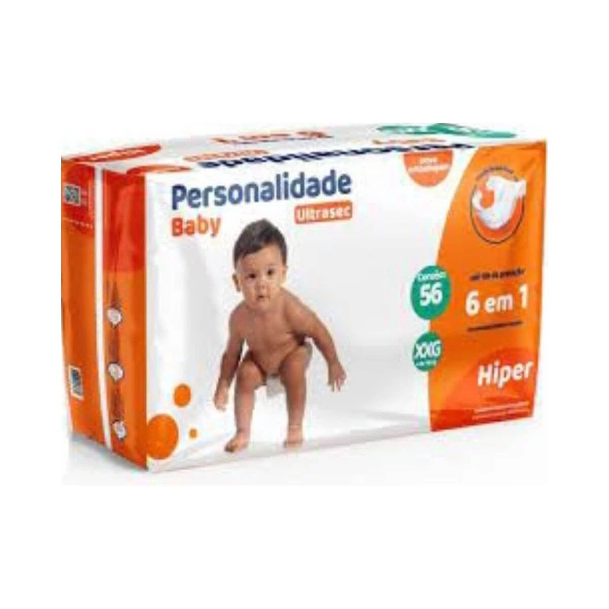 FRALDA PERSONALIDADE ULTRA SEC HIPER XXG C/56UN — Personalidade | Farmácia Resyla