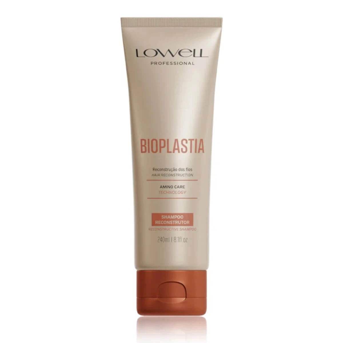 SHAMPOO LOWELL RECONSTRUTOR BIOPLASTIA 240ML — Lowell | Farmácia Resyla