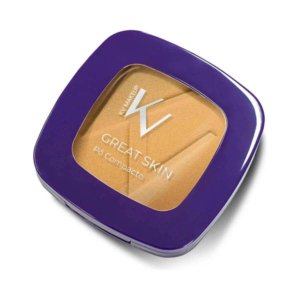 PO COMPACTO KV MAKEUP GREAT SKIN CARAMEL 10G — KV | Farmácia Resyla
