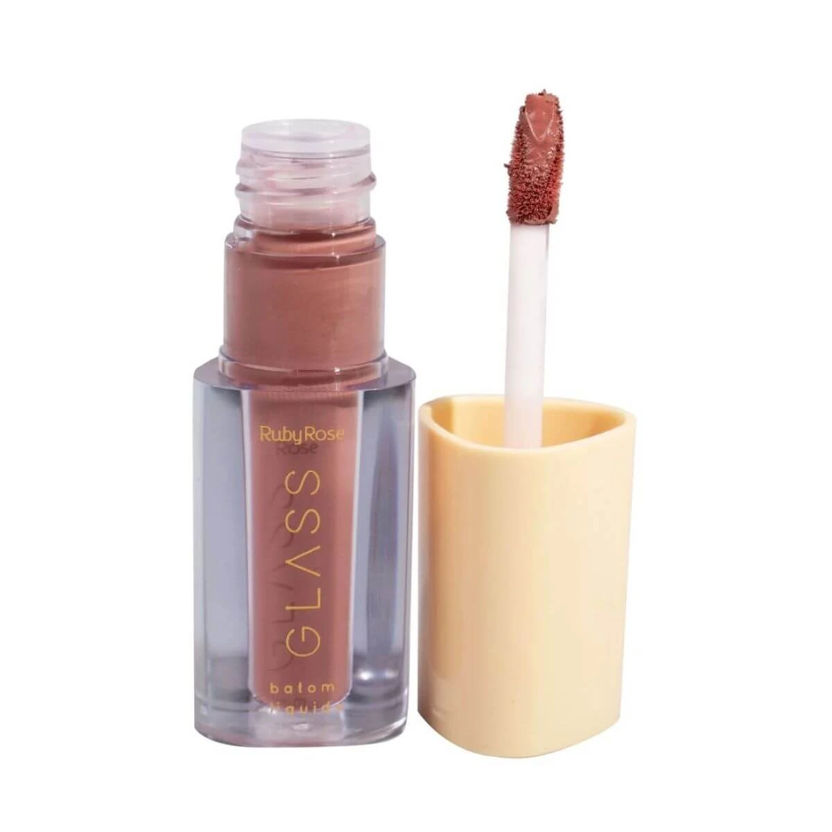 BATOM LIQUIDO RUBY ROSE GLASS VELVETY REF BG02 — Ruby Rose | Farmácia Resyla