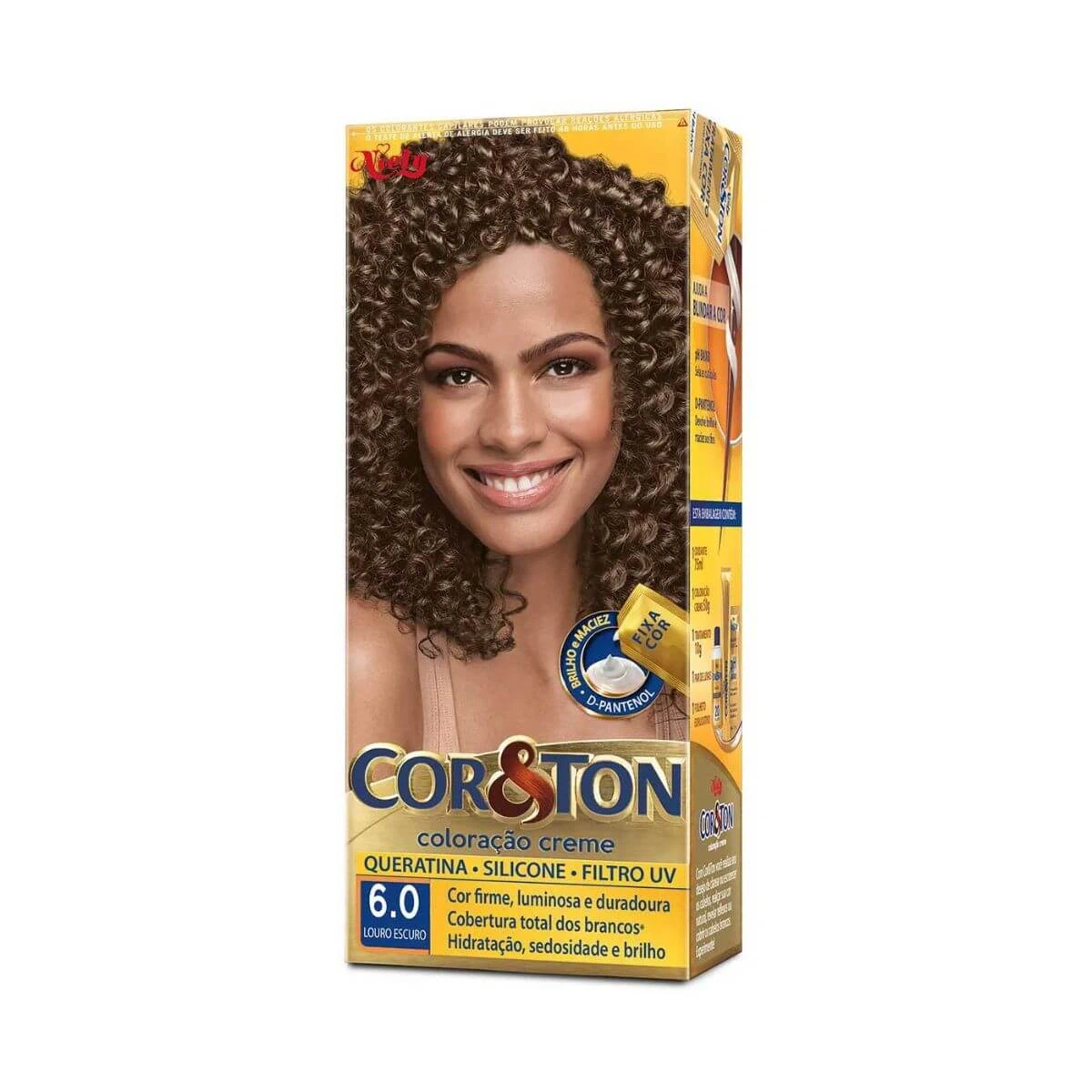 TINTA COR & TON 6.0 LOURO ESCURO — Cor & Ton | Farmácia Resyla