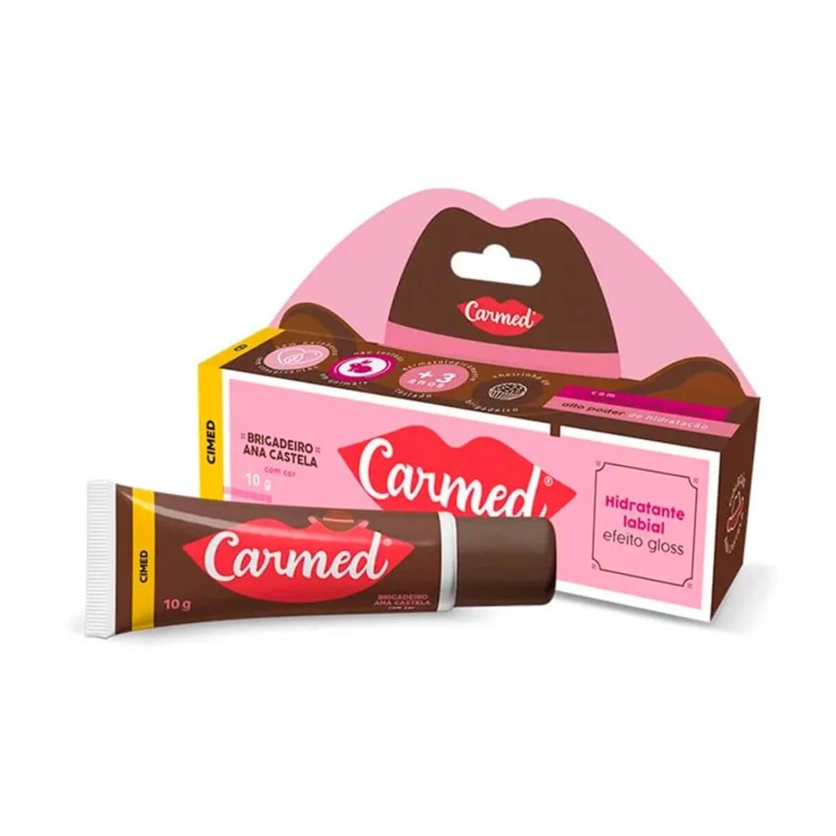 HIDRATANTE LABIAL CARMED ANA CASTELA BRIGADEIRO 10G — Carmed | Farmácia Resyla
