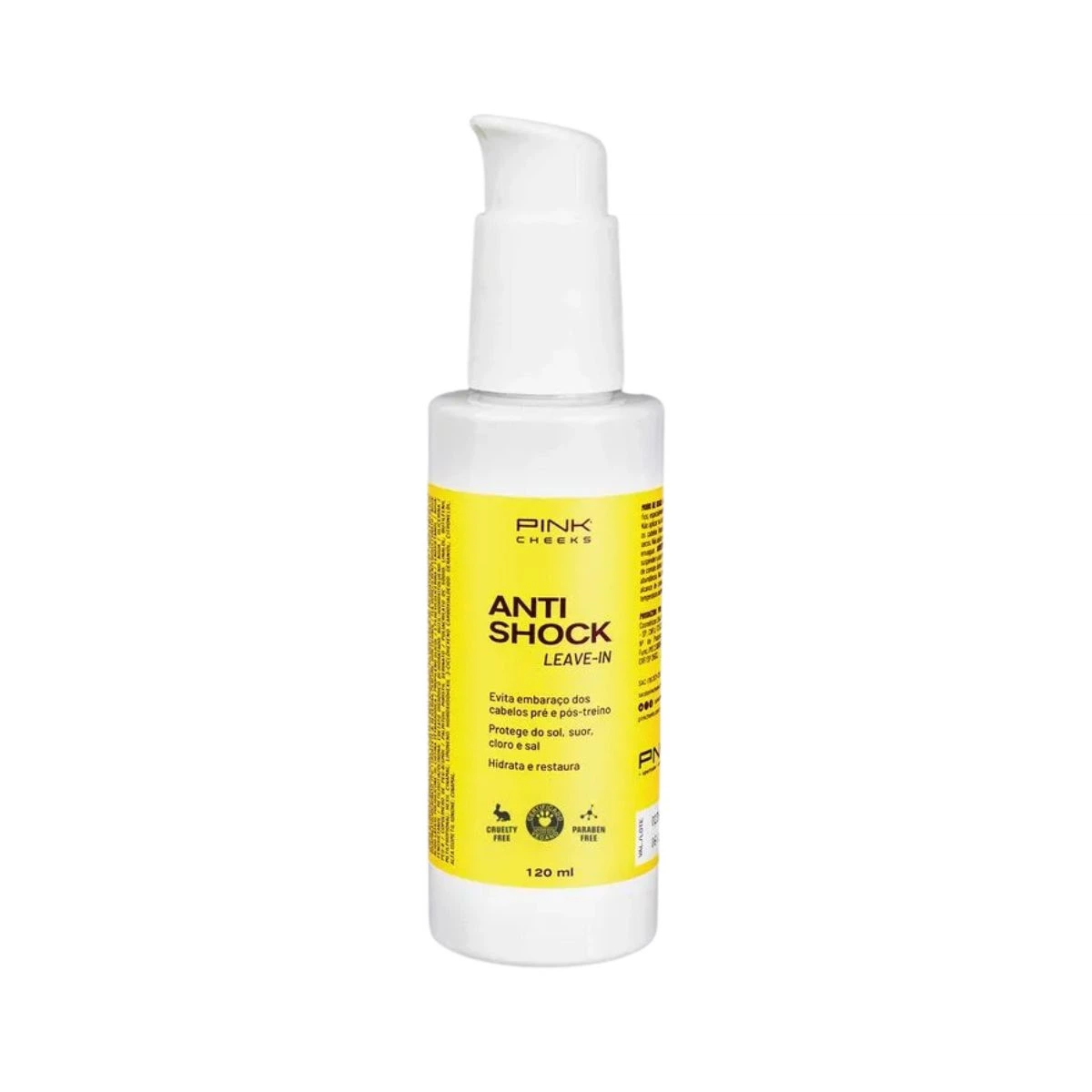 LEAVE-IN PINK CHEEKS ANTI SHOCK 120ML — Pink Cheeks | Farmácia Resyla