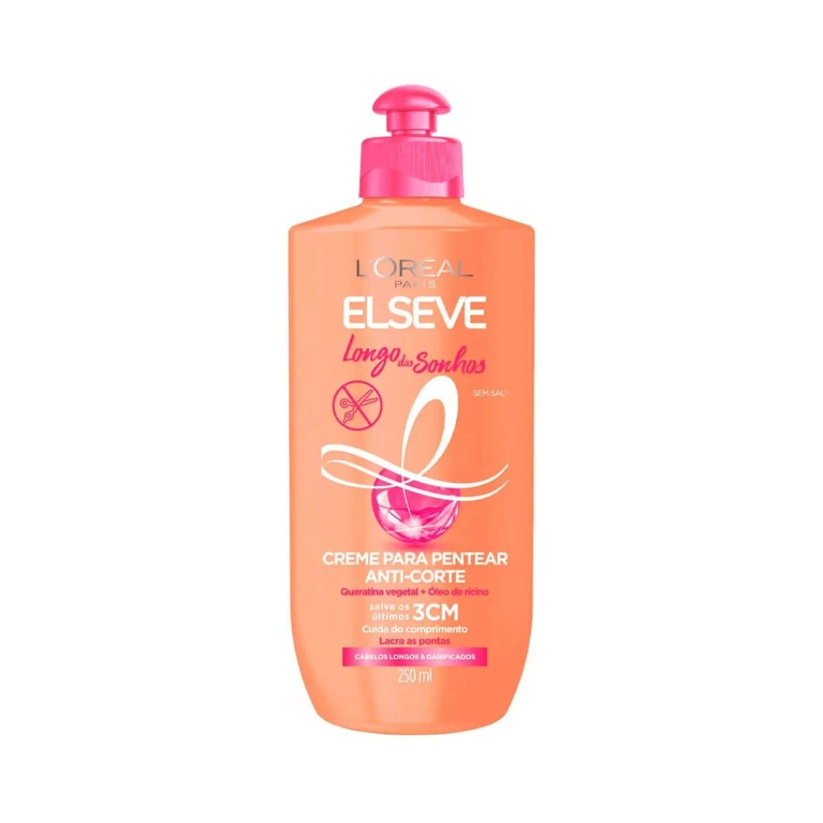 CREME DE PENTEAR ELSEVE LONGO DOS SONHOS 250ML — Elseve | Farmácia Resyla