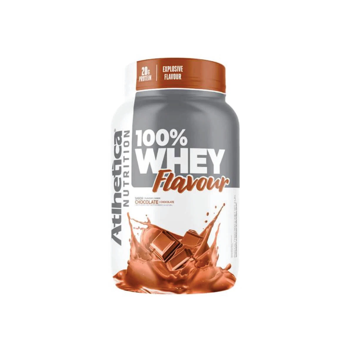 WHEY 100% FLAVOUR ATLHETICA CHOCOLATE 900G — Atlhetica Nutrition | Farmácia Resyla