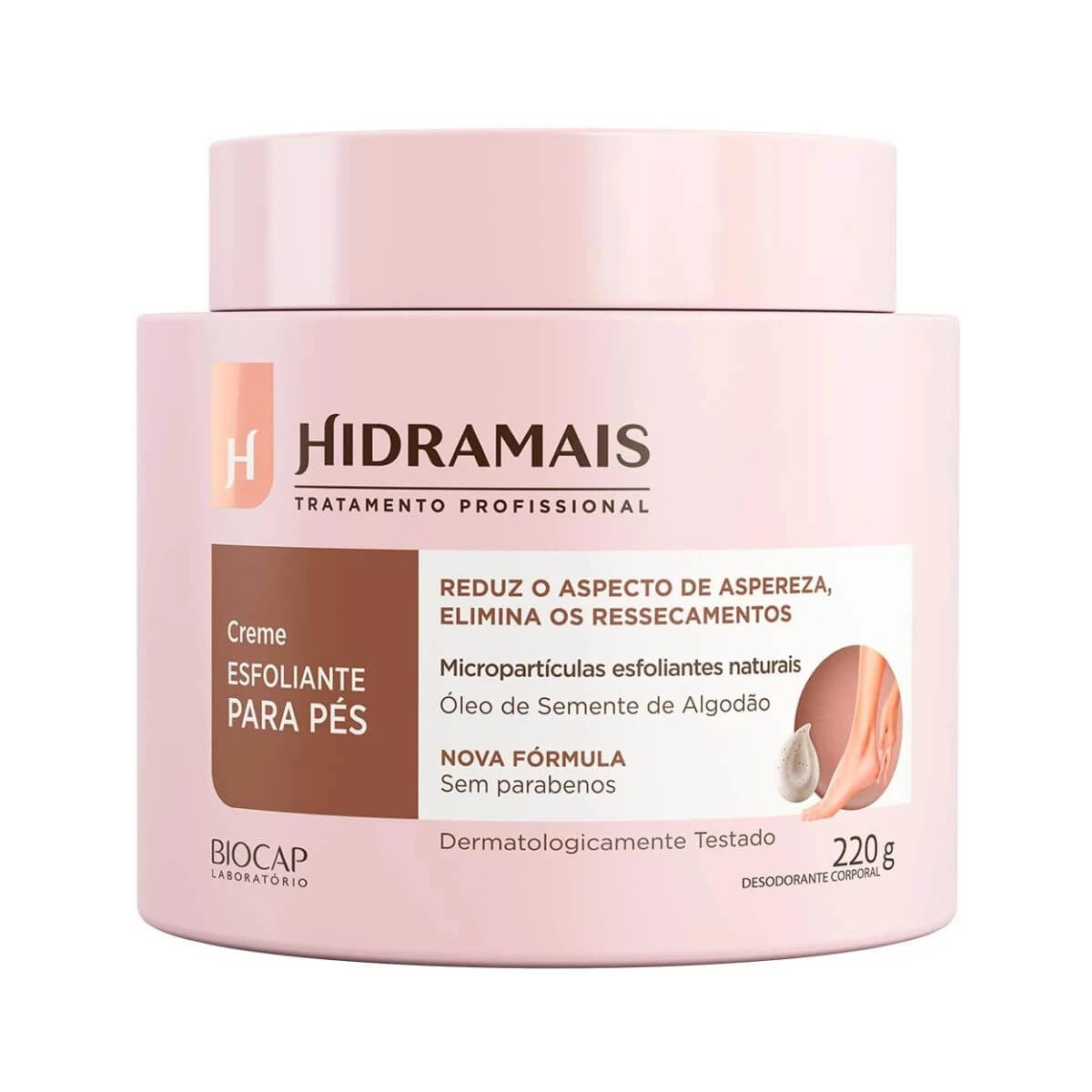 CREME ESFOLIANTE PARA PÉS HIDRAMAIS 220G — Hidramais | Farmácia Resyla